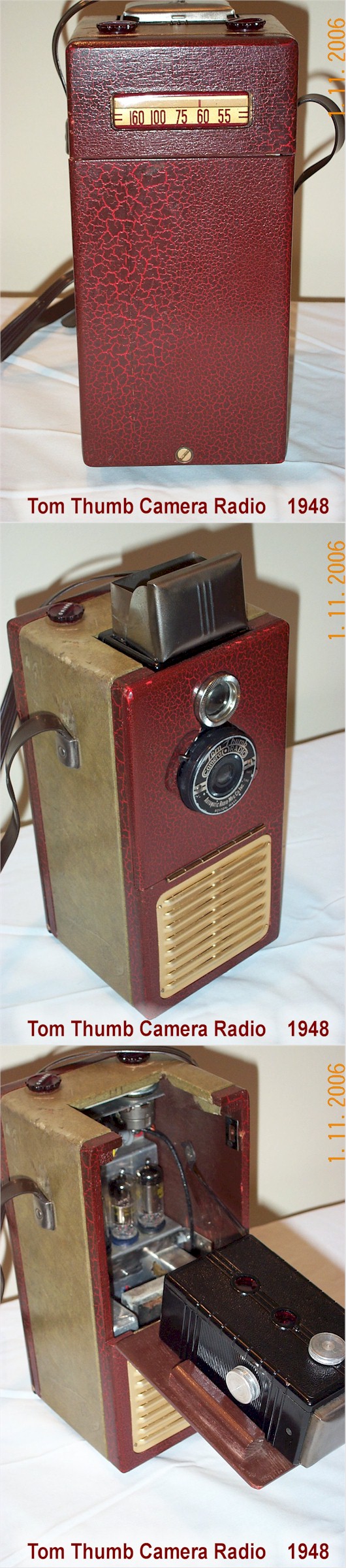 Automatic Tom Thumb Camera Radio 