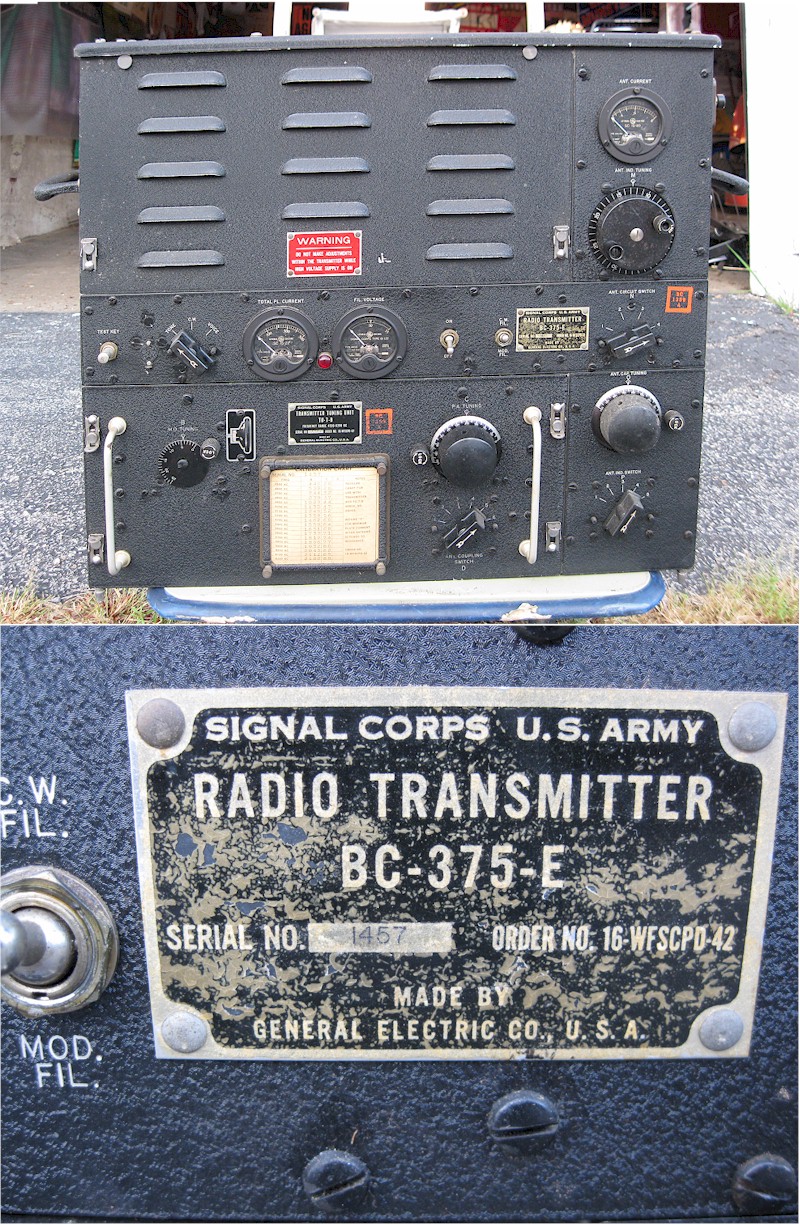 General Electric 72P88 Radio Transmitter