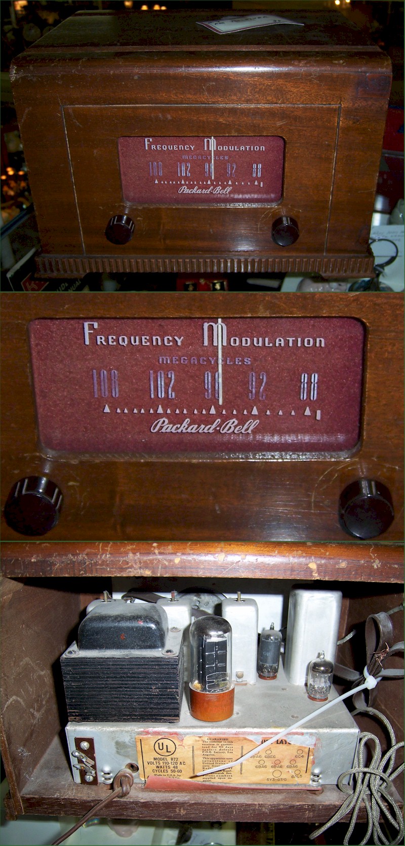Packard-Bell 872 FM Converter