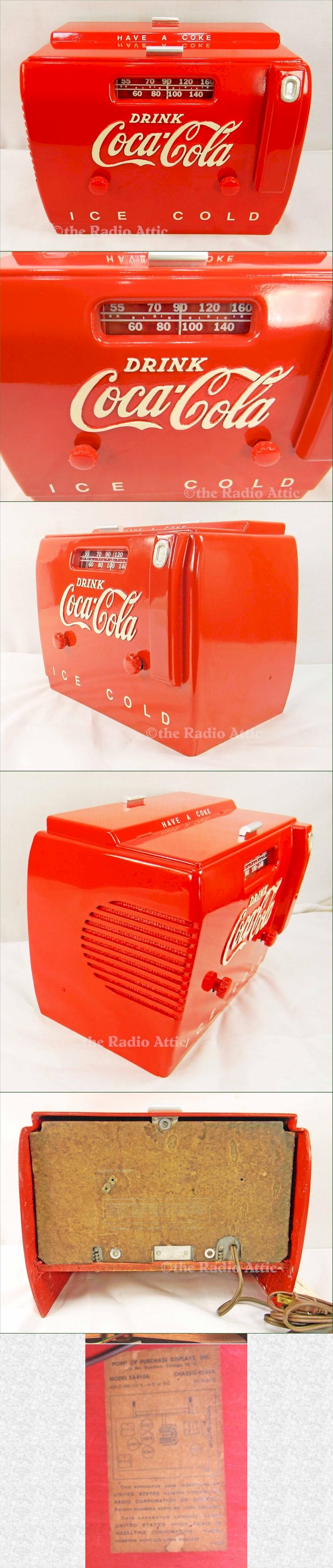 Point of Purchase Displays 5A510A Coca-Cola Cooler