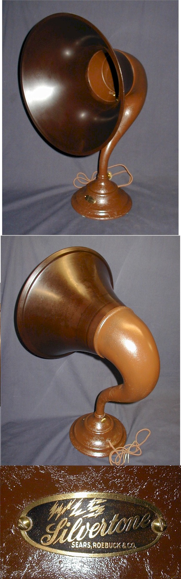 Silvertone WLS Horn Speaker