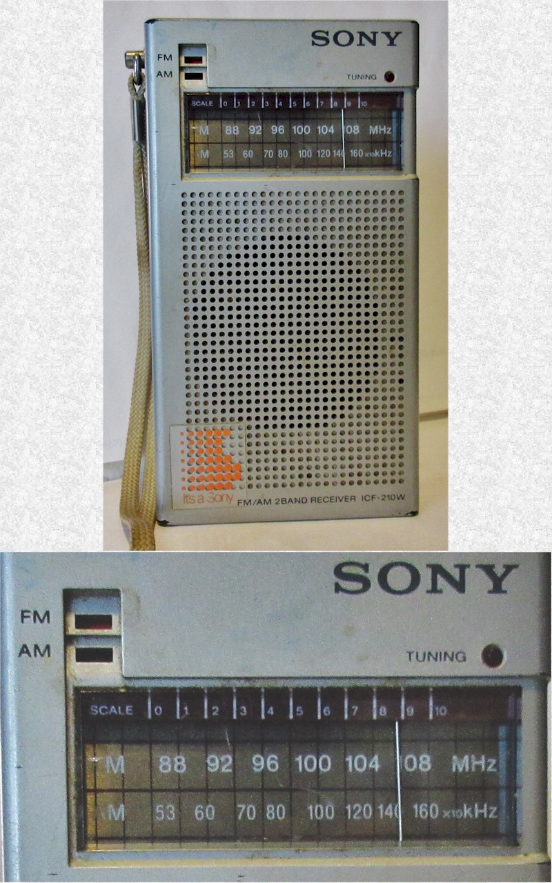 Sony ICF-210W 