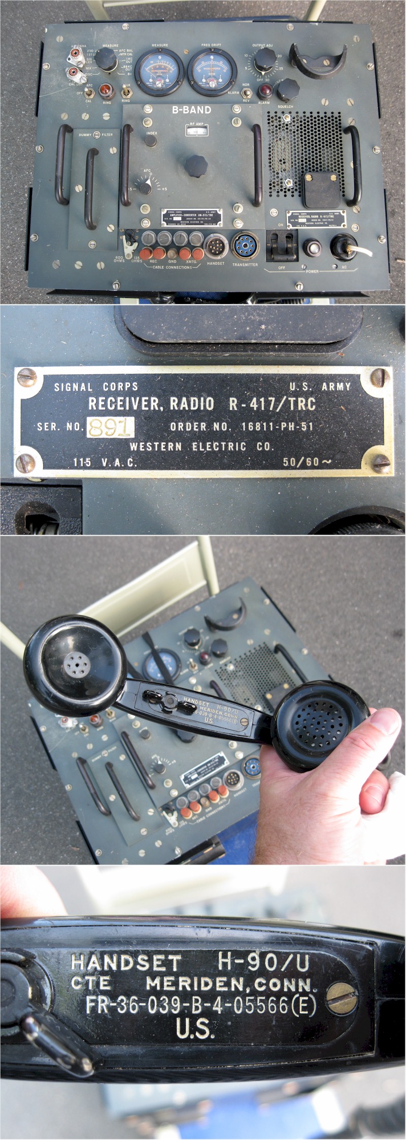 Zenith R-147/TRC Radio Receiver